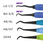 ImplaKlean™ Autoclavable Implant Improved Deplaquer/Scaler Set - Intro Pack (1 Of Each 4R/4L