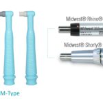 ProAngle® EZ Extended Disposable Prophy Angles - E Type Extended 90 Degree Angle / Firm Cup / 100/box