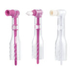 Oscillating AntiSplatr® Mini Disposable Prophy Angles - Oscillating AntiSplatr Mini Disposable Prophy Angle   Soft Cup   Pink / 100/box
