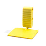 EzAim® ComforTab™ Adhesive Cushioned Sensor Holders - EzAim ComforTab Adhesive Sensor Holder Posterior Yellow   50/pk
