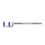 EzAim® Short Arms - EzAim Short Anterior Positioning Arm, Blue, 1/pk